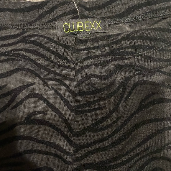 Sheer zebra print flare pants! - Picture 2 of 5